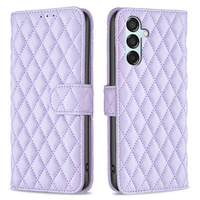 Θήκη με πτερύγιο για Samsung Galaxy M15 5G, Wallet, BINFEN COLOR, μωβ