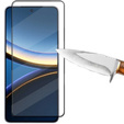 Μετριασμένο γυαλί 3D για Xiaomi Poco F7 Pro, μαύρο πλαίσιο