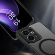 Θήκη για Oppo Reno 13F / Oppo Reno 13FS, για MagSafe, ERBORD Μatt Case, μαύρη