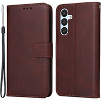 Θήκη με πτερύγιο για Samsung Galaxy A54 5G, Leather Wallet, καφέ