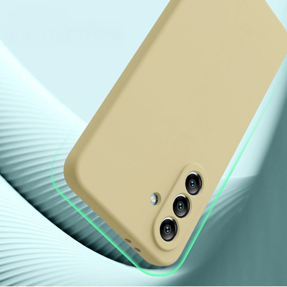 Θήκη για Samsung Galaxy A56 5G, Silicone Lite, μπεζ