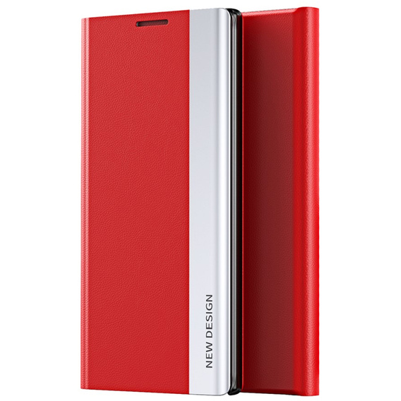 Θήκη με πτερύγιο για Xiaomi 12 Pro, Side Magnetic, κόκκινη