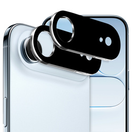 Μετριασμένο γυαλί για κάμερα για το iPhone 16 Pro / 16 Pro Max, διαφανής