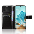 Θήκη με πτερύγιο για Motorola Edge 60 / 60 Fusion, Crazy Horse Wallet, μαύρη