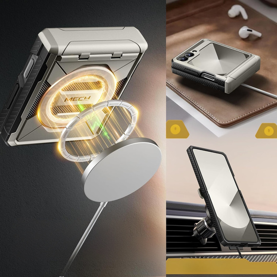 Θήκη με μαγνητική βάση για Samsung Galaxy Z Flip7 FE / Z Flip6