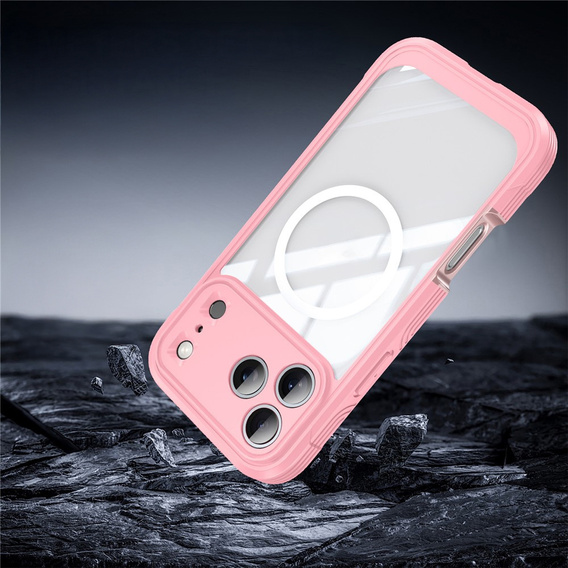 Αδιάβροχη θήκη με γυαλί για MagSafe για iPhone 17 Pro Max