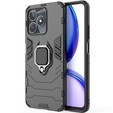 Θήκη για Realme C51, Kickstand Ring, μαύρη