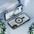 Θήκη για iPhone 16, Electro MagSafe, μαύρη + Γυαλί για την οθόνη