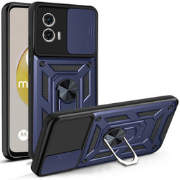 Θήκη για Motorola Moto G73 5G, CamShield Slide, μπλε