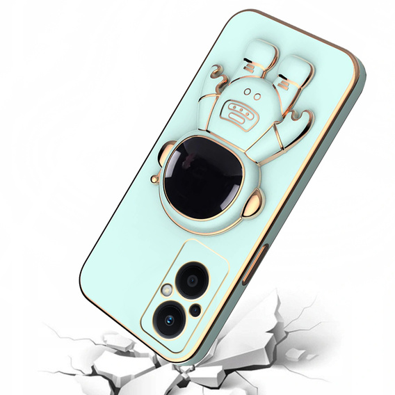 Θήκη για Oppo Reno7 Lite 5G, Astronaut, πράσινη