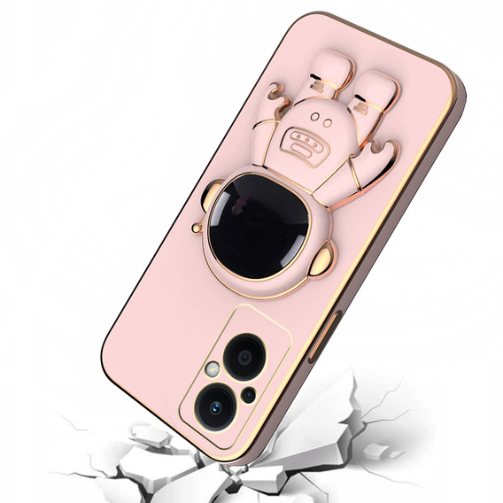 Θήκη για Oppo Reno7 Lite 5G, Astronaut, ροζ