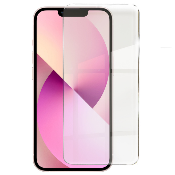 Θήκη για iPhone 13, για MagSafe, ERBORD Μatt Case, ροζ + Γυαλί οθόνης