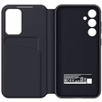 Γνήσια θήκη Samsung για Galaxy S23 FE, S View Wallet Cover, μαύρη