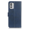 Θήκη με πτερύγιο για Nokia G60 5G, Wallet PU Leather Case, μπλε