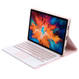 Θήκη + πληκτρολόγιο Lenovo Tab P11 J606F / Tab P11 5G, TouchPad Keyboard, ροζ rose gold