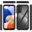 Θήκη για Samsung Galaxy A14 4G/5G, Shockproof, με μεμβράνη, μαύρη