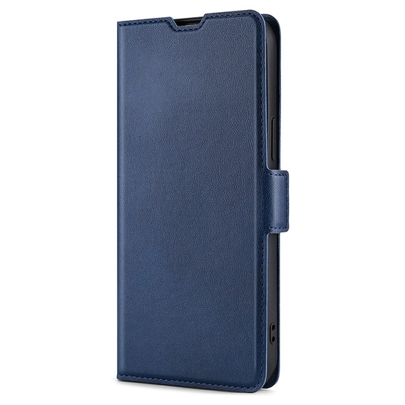 Θήκη με πτερύγιο για Motorola Moto G22, Magnetic Clasp, σκούρο μπλε