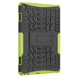 Θήκη για Lenovo Tab M10 10.1 Gen 3, Tire Armor, μαύρο / πράσινο