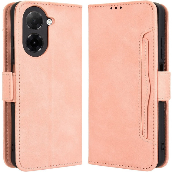 Θήκη με πτερύγιο για Xiaomi Redmi A5, Card Slot, ροζ
