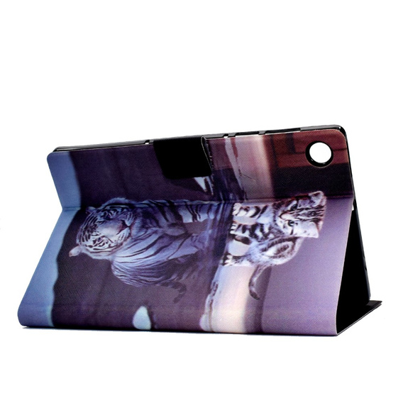 Θήκη για Samsung Galaxy Tab A9+ X210 / X215 / X216B, cat and tiger