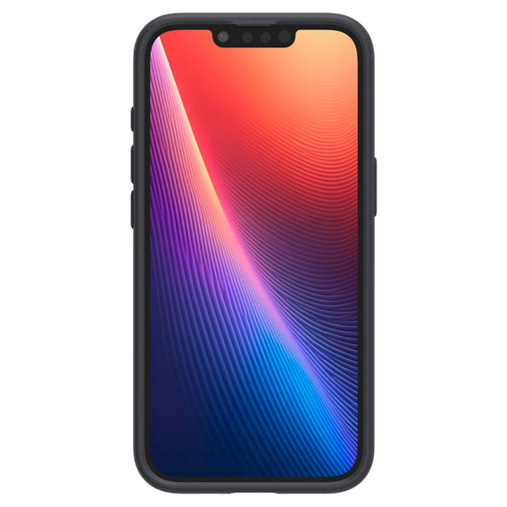 Θήκη Spigen για iPhone 16E, Nano Pop MagSafe, μαύρο + γυαλί με σκλήρυνση 9H