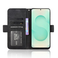 Θήκη με πτερύγιο για Samsung Galaxy S25 Edge, Card Slot, μαύρη
