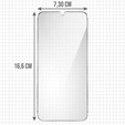 2x Μετριασμένο γυαλί για Samsung Galaxy A15 4G / A15 5G / M15, ERBORD 9H Hard Glass στην οθόνη