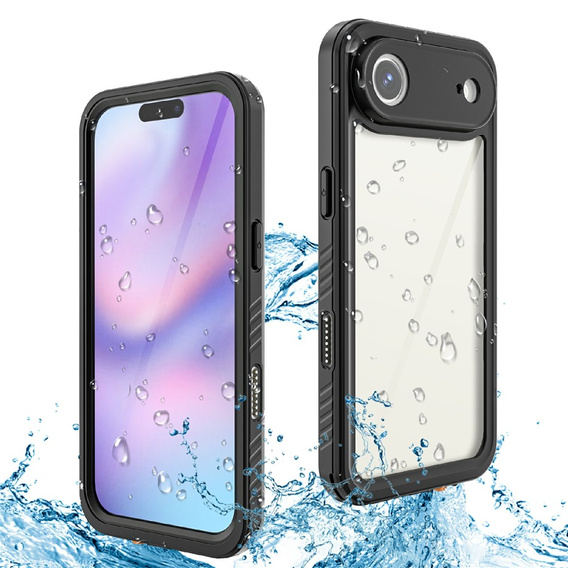 Θήκη για iPhone Air, αδιάβροχη IP68 Redpepper, μαύρο