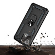 θωρακισμένη θήκη για Xiaomi Mi 11 Lite / Mi 11 Lite 5G / 11 Lite 5G NE, Nox Case Ring, μαύρη