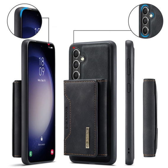 Θήκη για Samsung Galaxy A56 5G, DG.MING 2in1, μαύρη