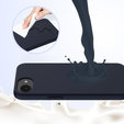 Θήκη για iPhone 16e, Silicone MagSafe, σκούρο μπλε