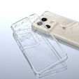 Θήκη για Motorola Edge 50 Ultra, Fusion Hybrid, διαφανής