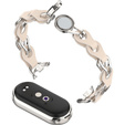 Γυναικείο βραχιόλι για Xiaomi Smart Band 10 / 9 / 8, μαύρη