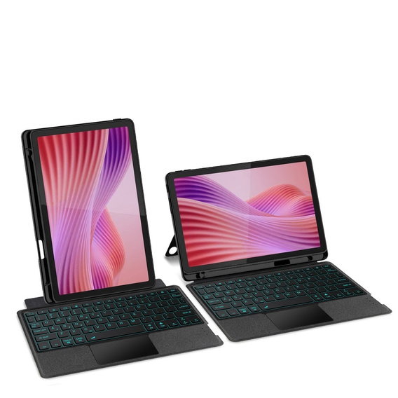 Θήκη + πληκτρολόγιο Lenovo Tab Plus, μαύρη