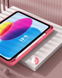 Θήκη για iPad 11" 2025 A16 (11 gen.) / iPad 10.9" 2022 (10 gen.), Smartcase Hybrid, με χώρο για γραφίδα, ροζ