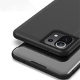 Θήκη για Xiaomi Mi 11 Lite / Mi 11 Lite 5G / 11 Lite 5G NE, Clear View, μαύρη