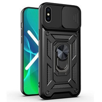 Θήκη για iPhone XR, CamShield Slide, μαύρο