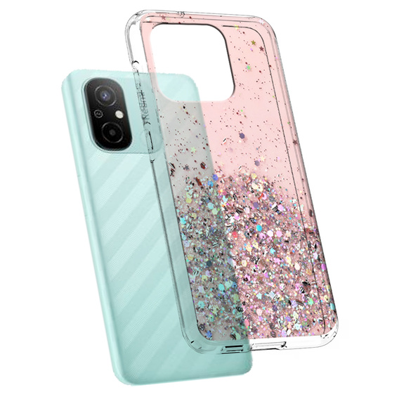 Θήκη για Xiaomi Redmi 12C, Glittery, ροζ