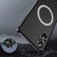 θήκη προστασίας κάμερας για το Sony Xperia 5 V, CamShield MagSafe, διαφανής / μαύρη