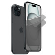 2 x Φύλλο απορρήτου iPhone 15, Υδρογέλη ERBORD Anti-Spy