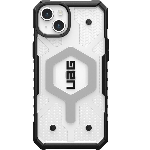 Urban Armor Gear Θήκη για iPhone 15 Plus, Pathfinder MagSafe, διαφανής / μαύρη