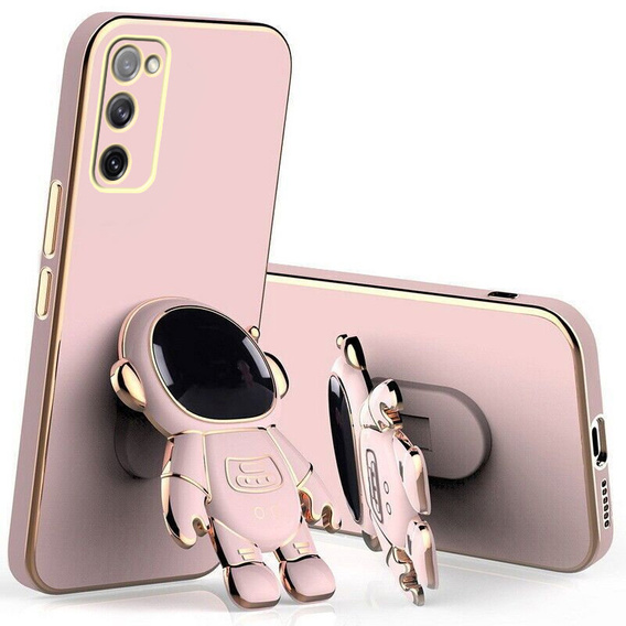 Θήκη για Samsung Galaxy S20 FE, Astronaut, ροζ rose gold