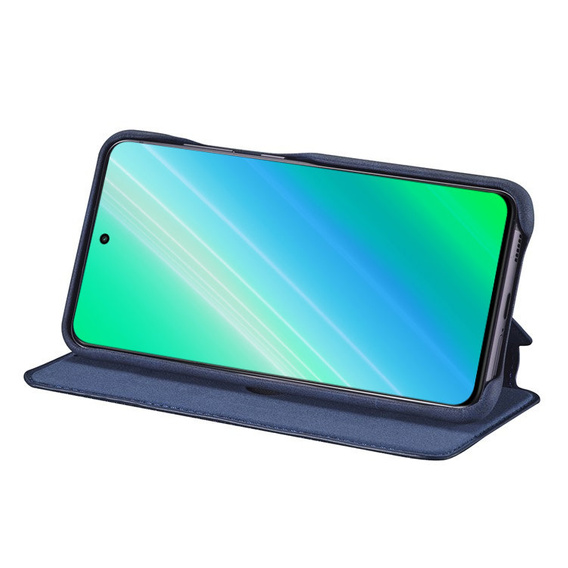 Θήκη με πτερύγιο για Samsung Galaxy S23 Plus, ERBORD Retro, μπλε