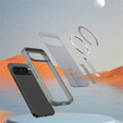 Υβριδική θήκη Fusion για Google Pixel 10 Pro XL, για MagSafe, με βάση, γκρι