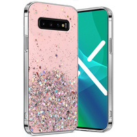 Θήκη για Samsung Galaxy S10 5G, Glittery, ροζ