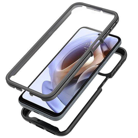 Θήκη για Motorola Moto G31/G41, Shockproof, με μεμβράνη, μπλε