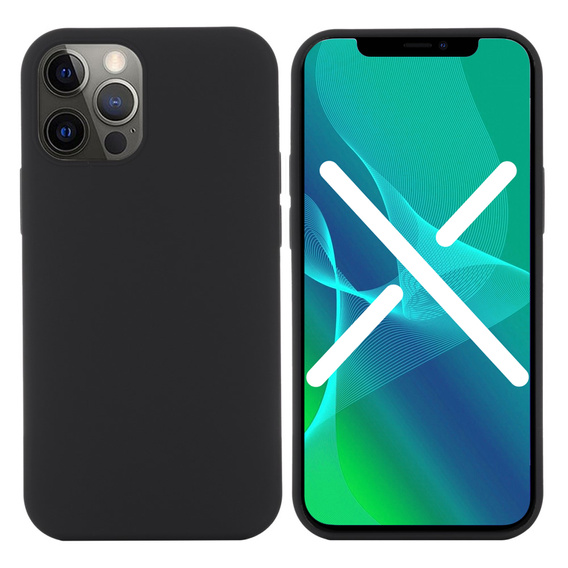 Θήκη για iPhone 13 Pro, Silicone MagSafe, μαύρη