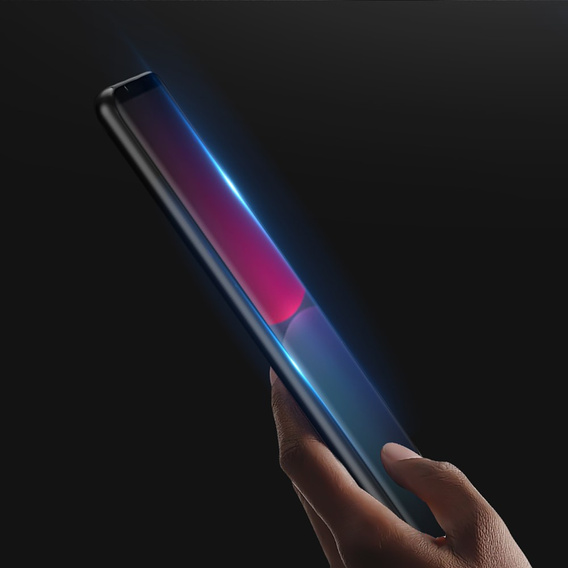 Μετριασμένο γυαλί για Sony Xperia 10 V, Dux Ducis πλήρη οθόνη, μαύρη