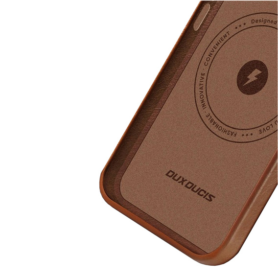 Θήκη για iPhone 14, Dux Ducis Max Naples, καφέ