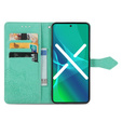 Θήκη με πτερύγιο για Xiaomi Poco F4 GT, Mandala, πράσινη
